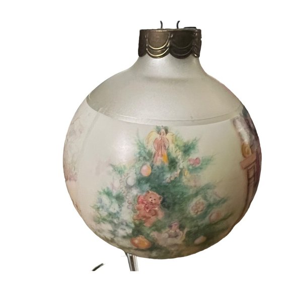 Vintage Hallmark Keepsake Ornament Glass Grandparents 1995 - Picture 3 of 7